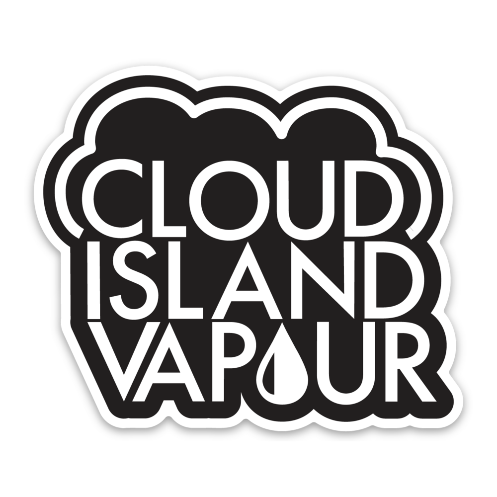 Sticker – CLOUD ISLAND VAPOUR