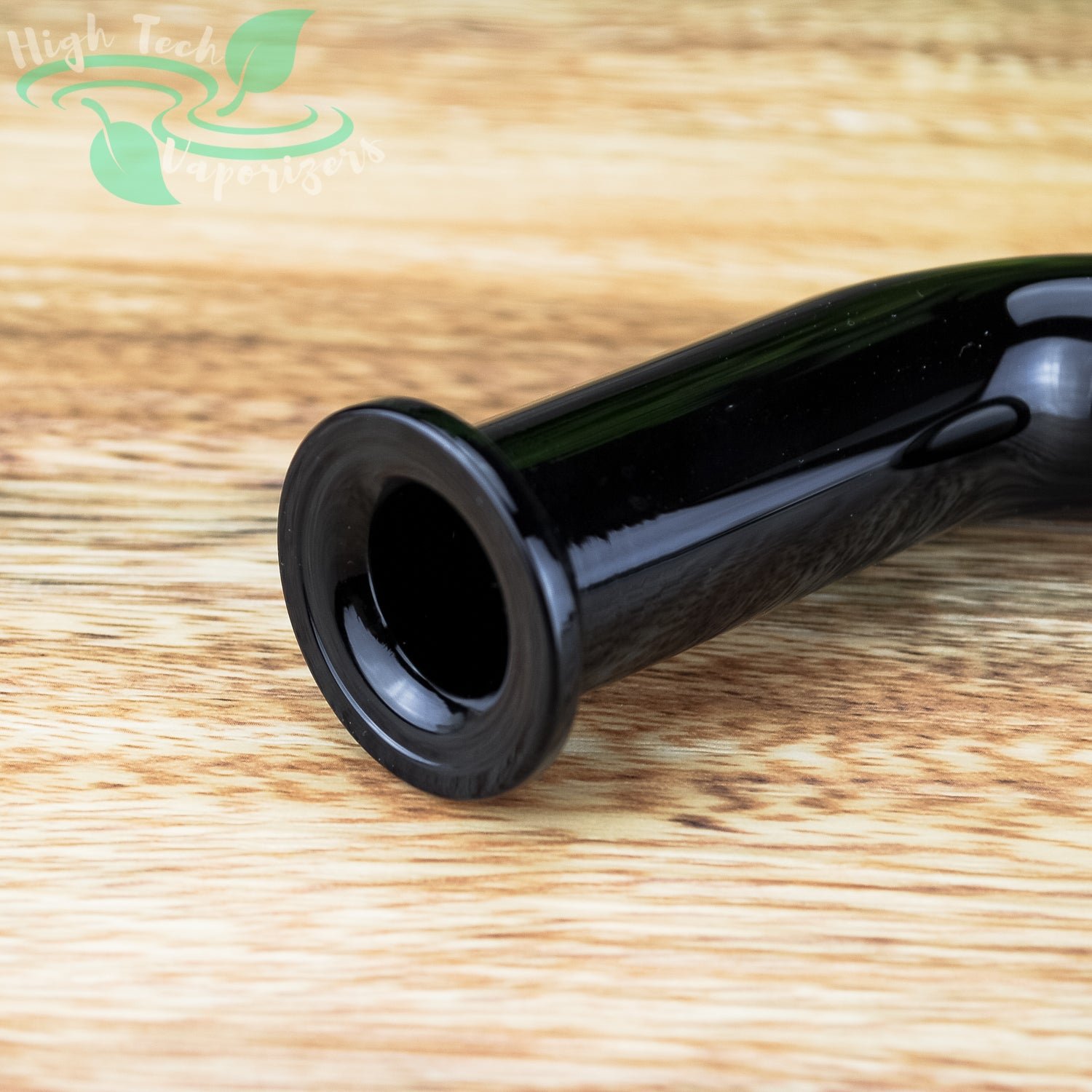 Black 18mm Glass Dry Mouthpiece