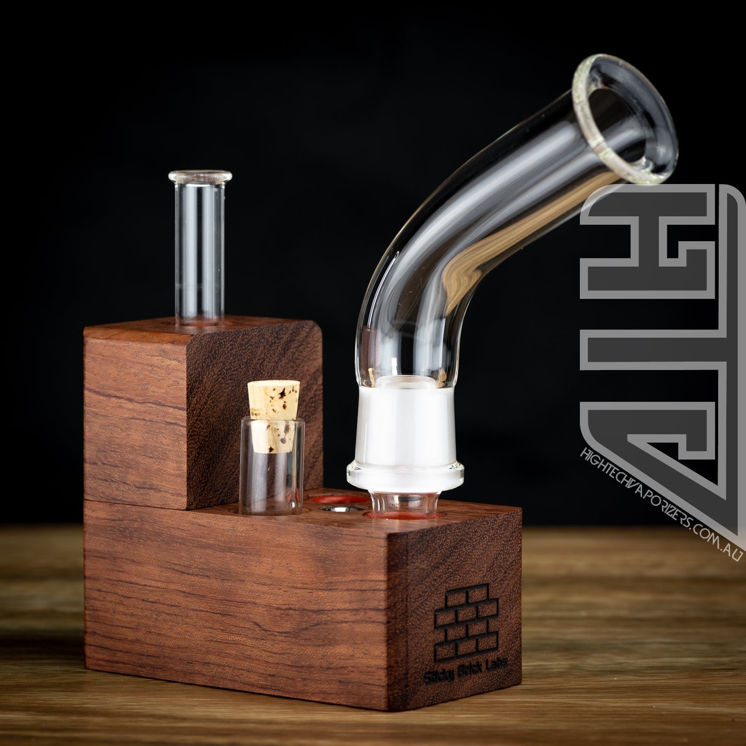 HydroBrick Maxx Flame Powered Extraction Device (Bubinga)