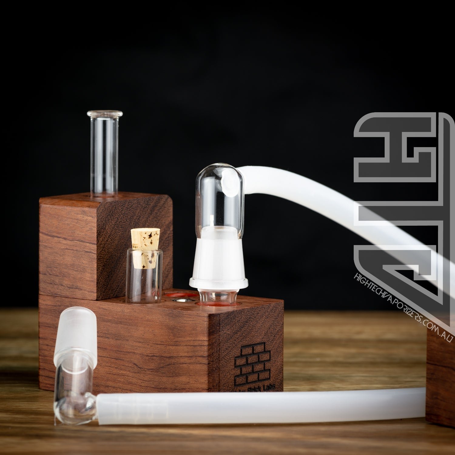 HydroBrick Maxx Flame Powered Extraction Device (Bubinga)