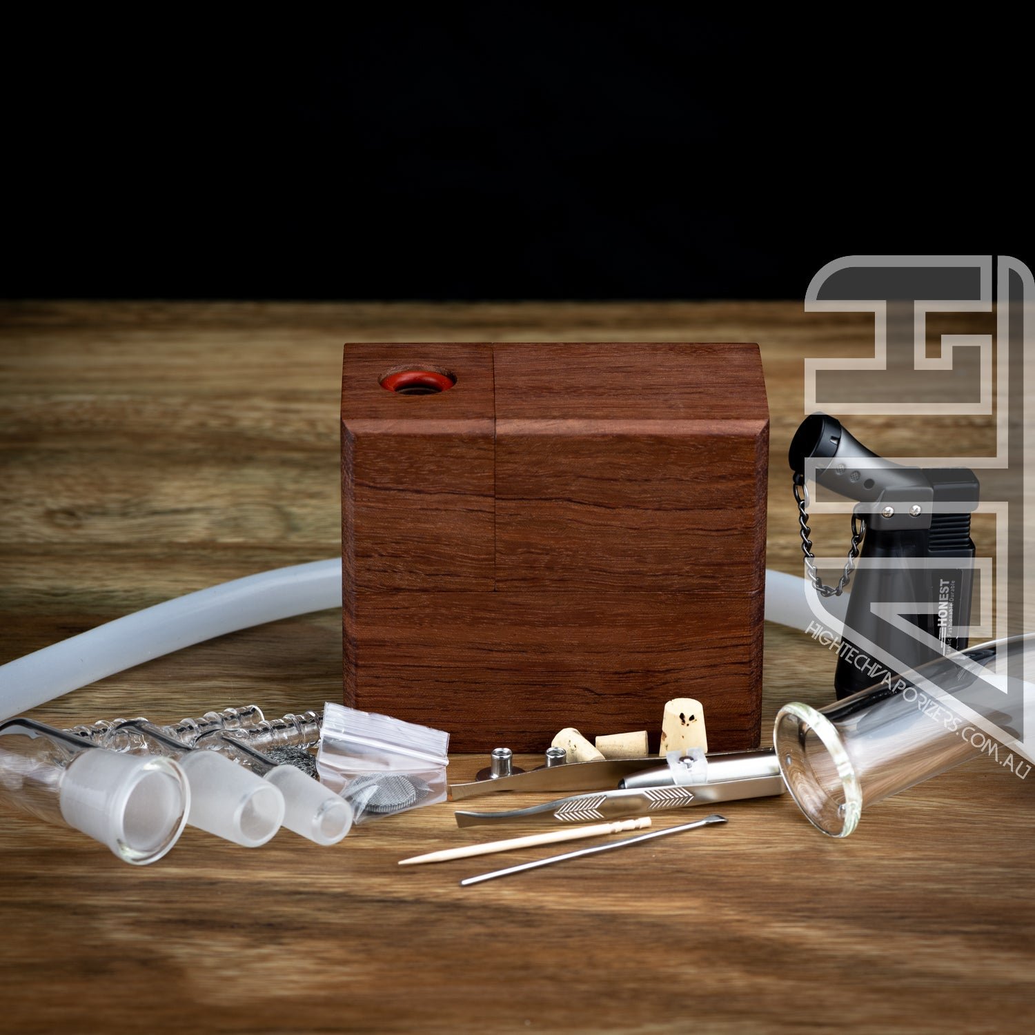 HydroBrick Maxx Flame Powered Extraction Device (Bubinga)