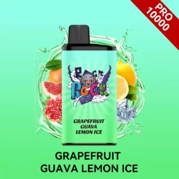 GRAPEFRUIT GUAVA LEMON ICE – IGET BAR PRO – 10000 PUFFS