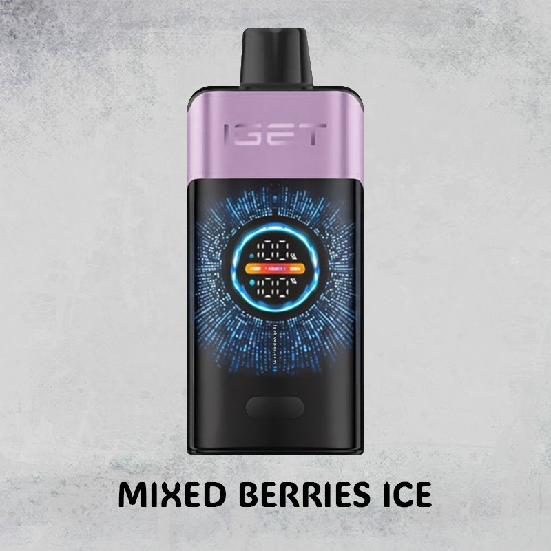 MIXED BERRIES ICE – IGET ONE – 12000 PUFFS