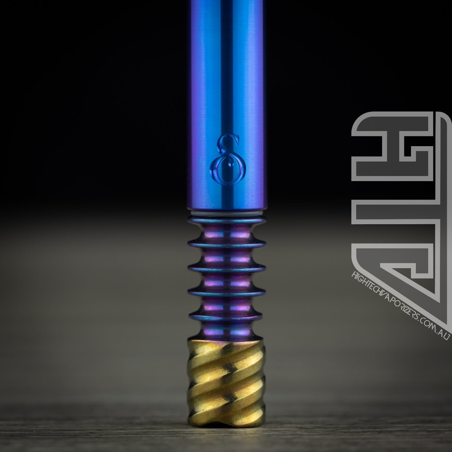 Blurple/gold XL Vortex & Intercooler Plus Titanium Tip